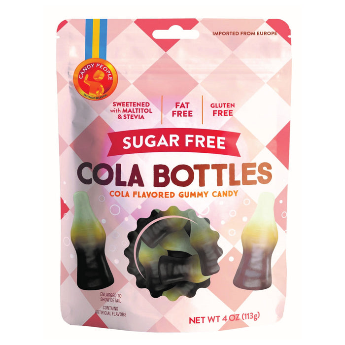 SUGAR FREE COLA BOTTLE GUMMIES