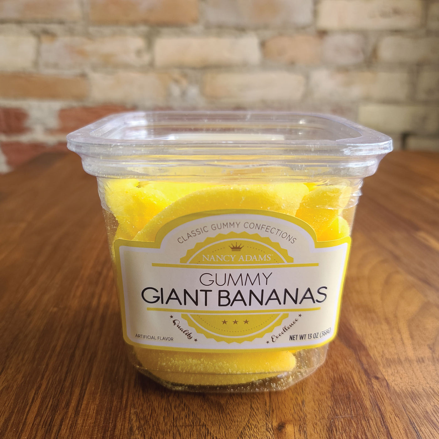 Nancy Adams Gummy Giant Bananas — Cravings Gourmet Popcorn