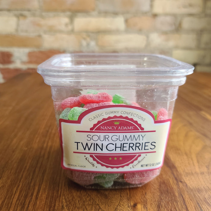 SOUR GUMMY TWIN CHERRIES