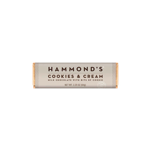 HAMMONDS COOKIES AND CREAM CHOCOLATE BAR