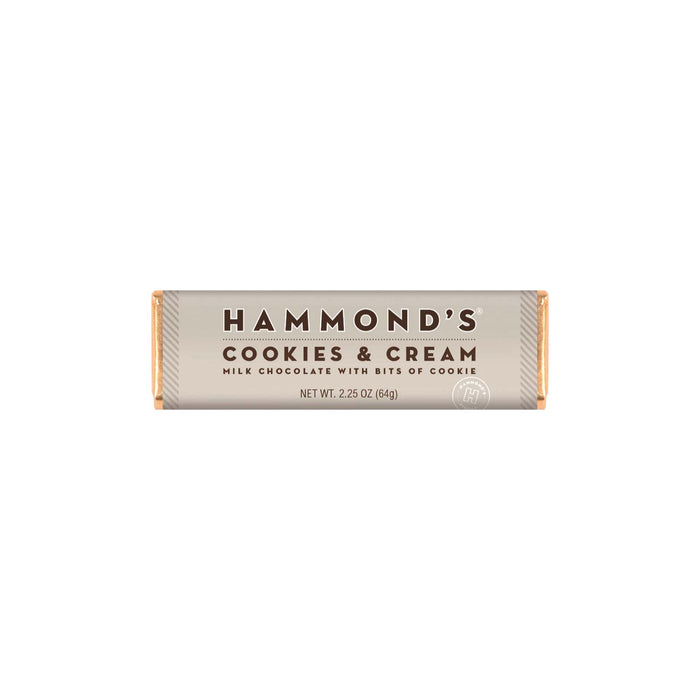 HAMMONDS COOKIES AND CREAM CHOCOLATE BAR