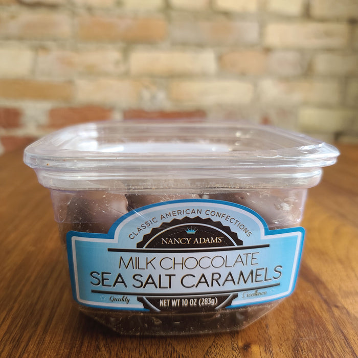 MILK CHOCOLATE SEA SALT CARAMELS