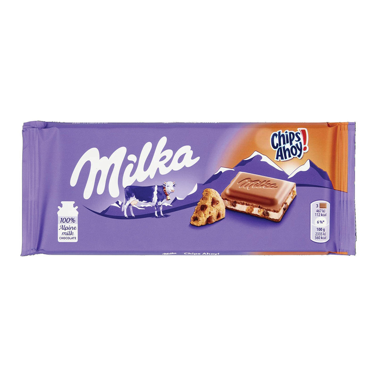 Milka Chips Ahoy Milk Chocolate Bar Set of 2 - World Market