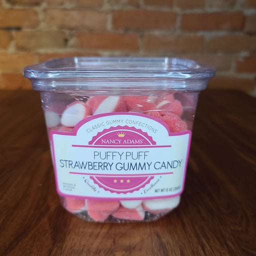 Nancy Adams Puffy Puffs Strawberry Gummy Candy