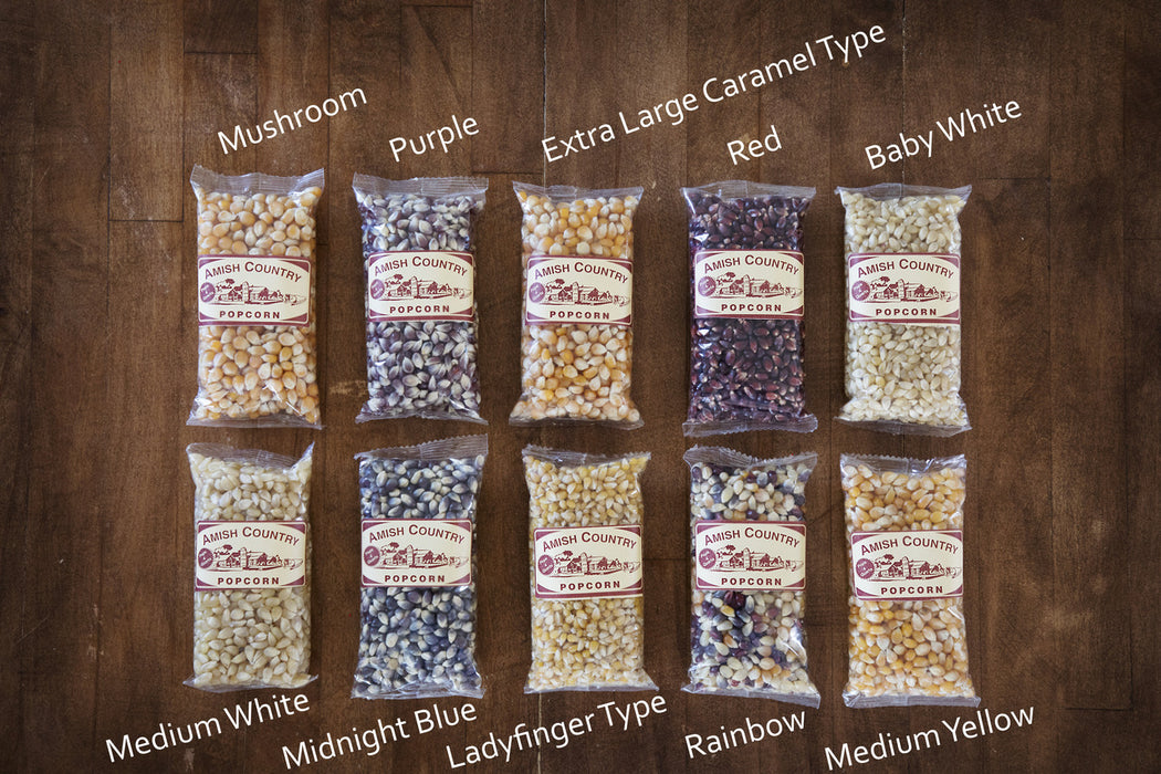 Amish Country 10 Pack Variety Popcorn Kernels - Cravings Popcorn