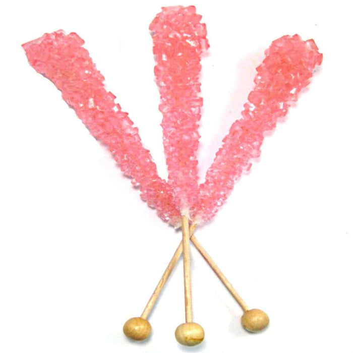 Espeez Pink Cherry Rock Candy on a Stick