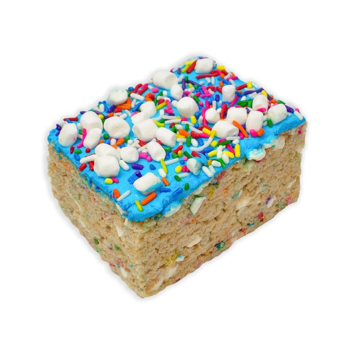 Birthday Cake Rice Krispie Treats