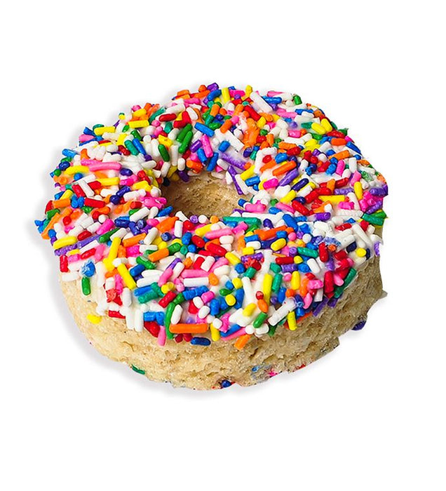 Treat House | Rainbow Sprinkle Rice Krispie Treat Donut