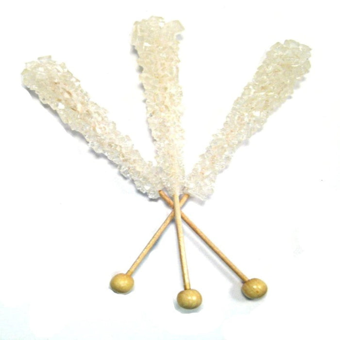 Espeez White Sugar Rock Candy on a Stick